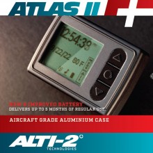 Alti-2 Atlas II+ Visual Audible Skydiving Altimeter