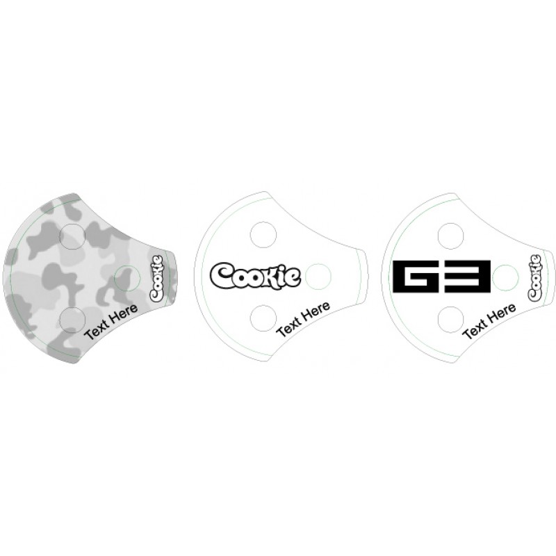 Cookie G3 Helmet Aluminum Side Plates